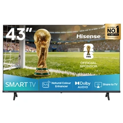 Hisense 43″ 43A6N (New Model 2025) UHD 4K Smart Frameless TV